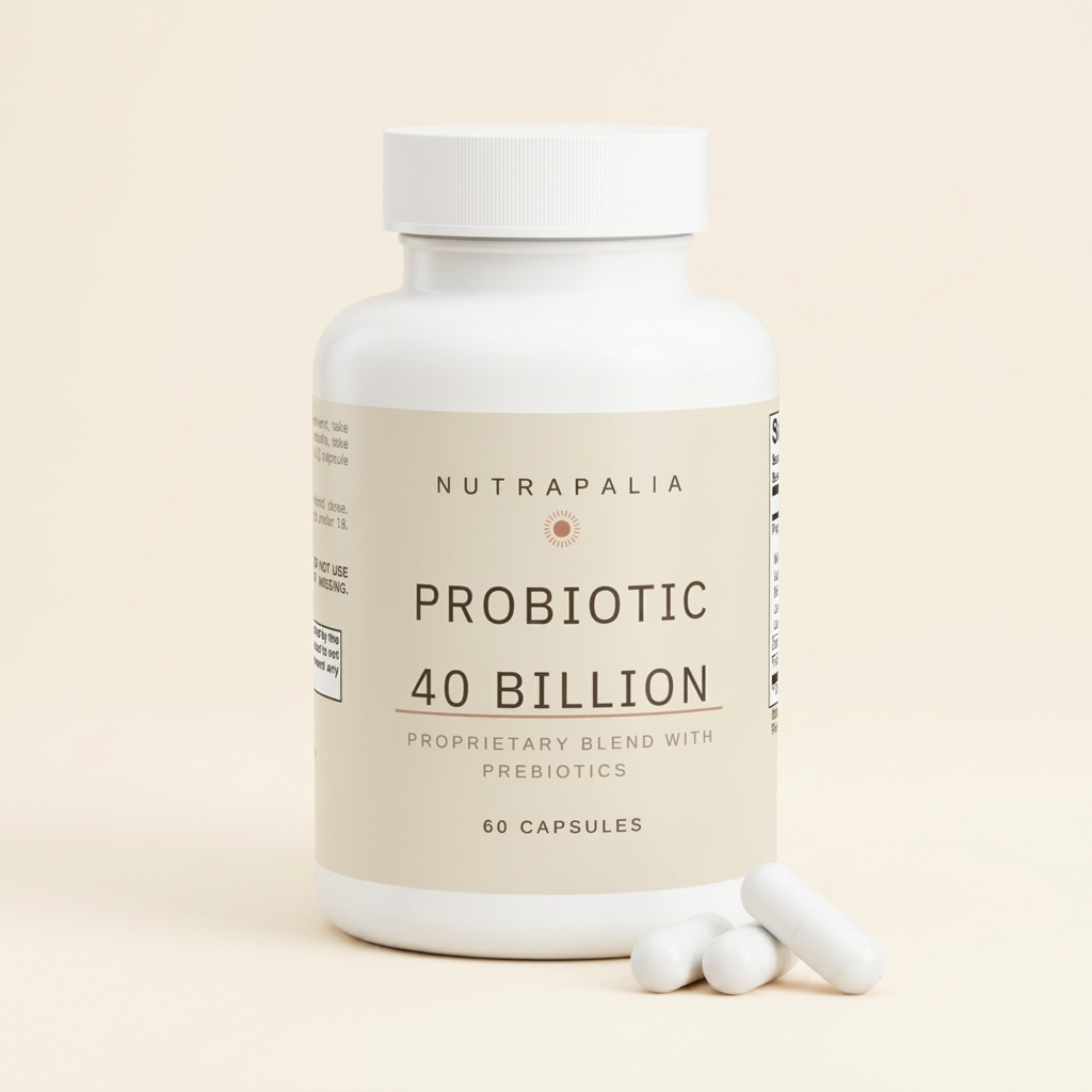 Nutrapalia Probiotic 40 Billion bottle